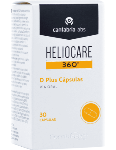 HELIOCARE 360º D PLUS 30 CAPSULAS