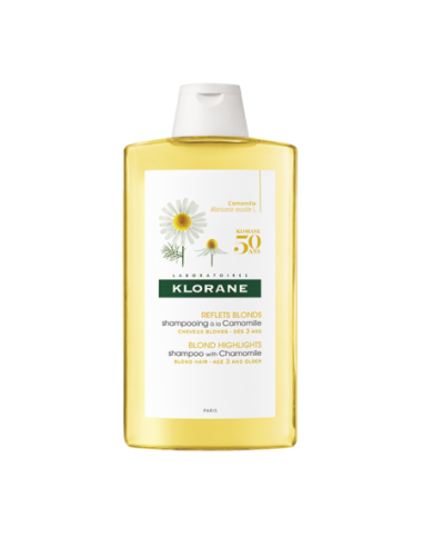 KLORANE CHAMPÚ CAMOMILA 400 ML