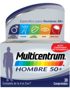 MULTICENTRUM HOMBRE 50+ 30...