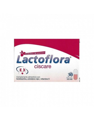LACTOFLORA CISCARE 30 CAPSULAS