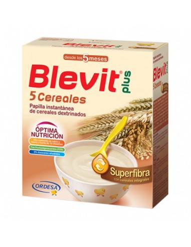 BLEVIT PLUS SUPERFIBRA 5 CEREALES 600 G