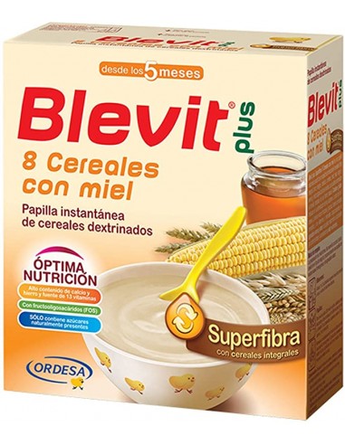 BLEVIT PLUS SUPERFIBRA 8 CEREALES Y...