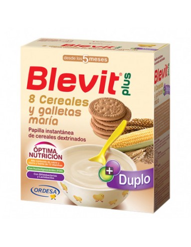BLEVIT PLUS DUPLO 8 CEREALES CON...