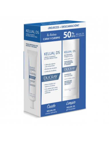 DUCRAY KELUAL DS PACK CREMA + GEL 50%