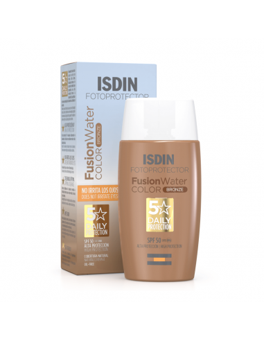 ISDIN FOTOPROTECTOR FUSION WATER COLOR BRONZE SPF 50 50 ML
