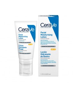 CERAVE LOCIÓN HIDRATANTE DE ROSTRO SPF 50 52 ML