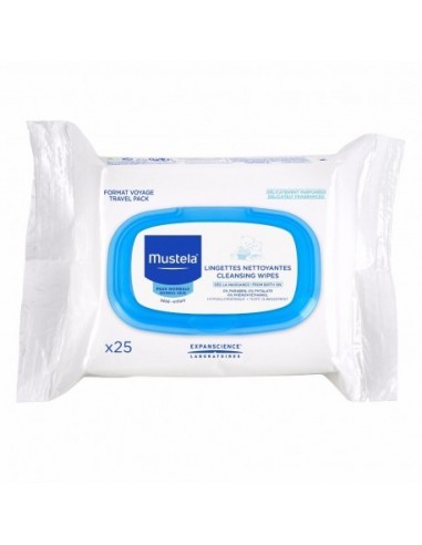 MUSTELA TOALLITAS PARA LA CARA