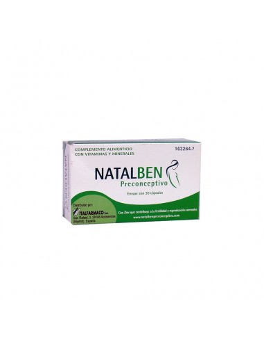 NATALBEN PRECONCEPTIVO 30 CAPSULAS