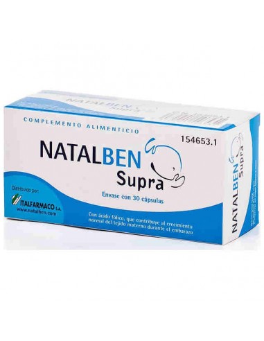NATALBEN SUPRA 30 CAPS (EMBARAZO)