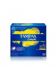 TAMPAX COMPAK REGULAR 22 U
