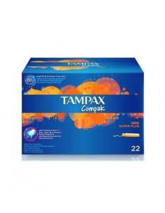 TAMPAX COMPAK SUPER PLUS 22 U