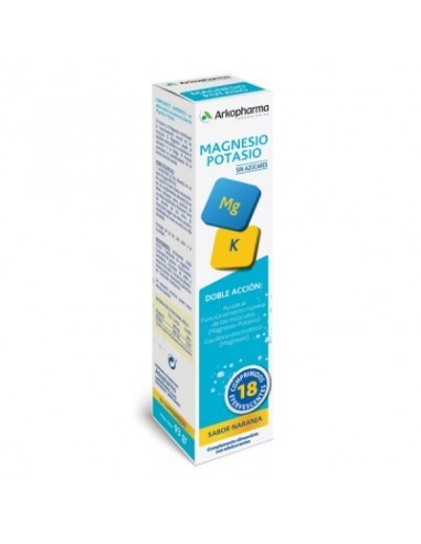 ARKOVITAL MAGNESIO POTASIO  EFERVESCENTE 18 COMP