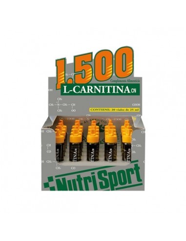 NUTRISPORT L- CARNITINA 1500 NARANJA 25 ML