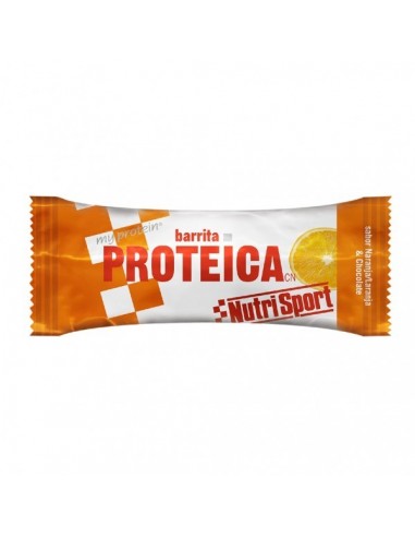 NUTRISPORT BARRITA PROTEICA NARANJA 46 GR