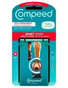 COMPEED AMPOLLAS MEDIANAS CON ALMOHADILLADO 5 APOSITOS