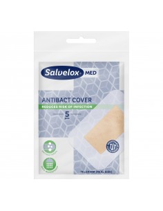 SALVELOX MED ANTIBACT COVER APOSITO ADHESIVO 5 APOSITOS 76 MM X 54 MM