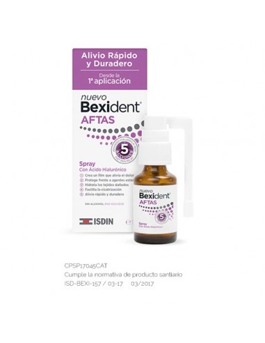 ISDIN BEXIDENT AFTAS SPRAY BUCAL PROTECTOR 15 ML
