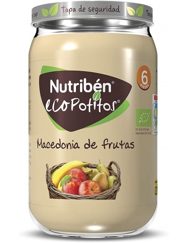 NUTRIBEN ECO MACEDONIA DE FRUTAS 235 G