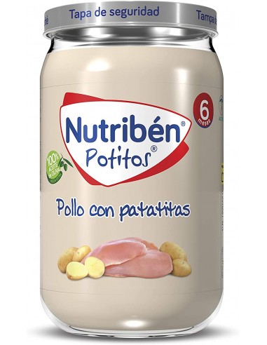 NUTRIBEN POLLO CON PATATITAS 235 G