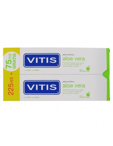 VITIS ALOE VERA PASTA SABOR MANZANA...