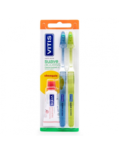 VITIS CEPILLO ACCESS SUAVE PACK 2...